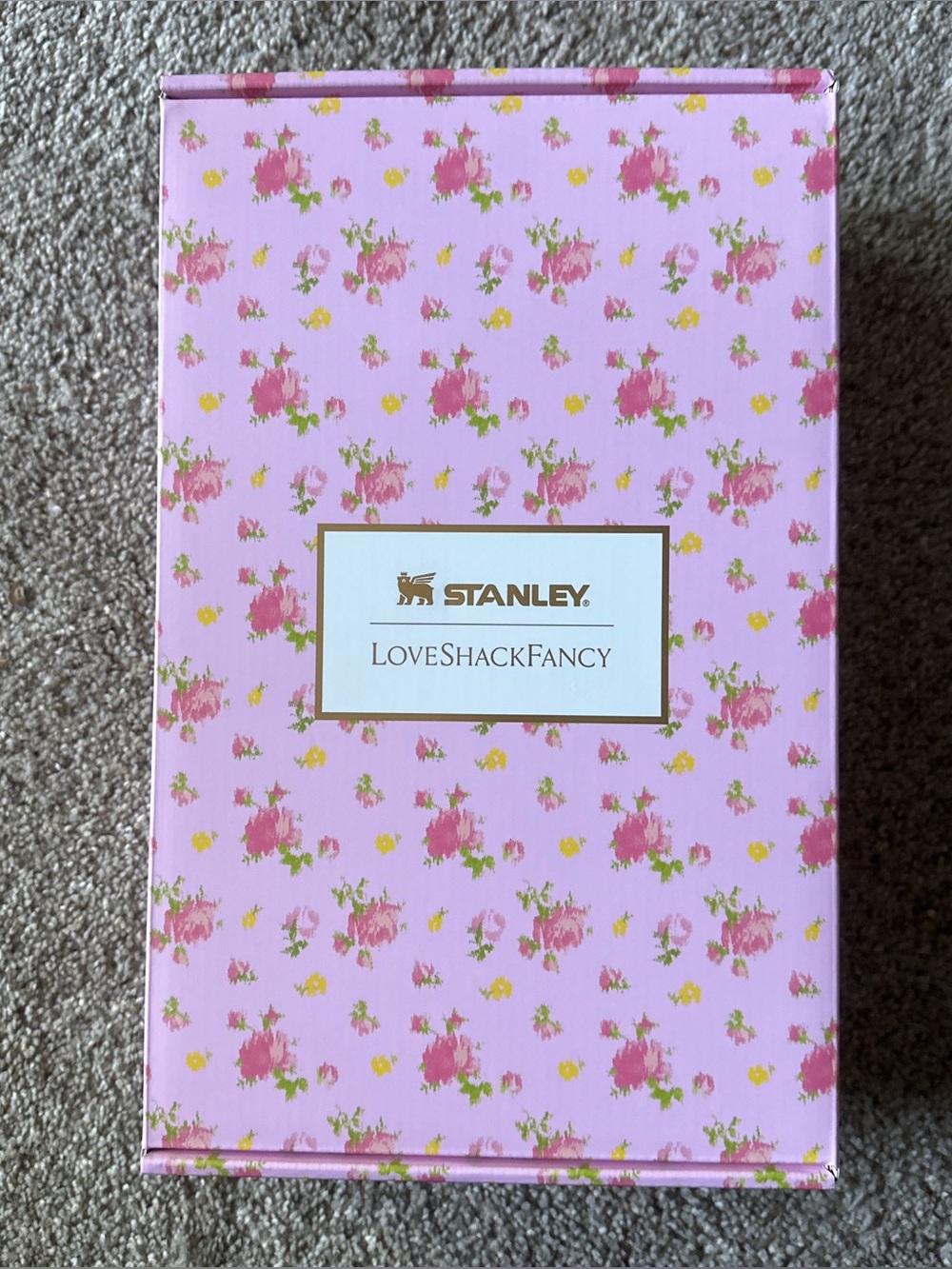 Stanley x LoveShackFancy Pink Floral Box - Box & Duster Bag ONLY